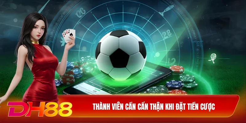 DH88 Kèo chấp Thành viên cần cẩn thận khi đặt tiền cược