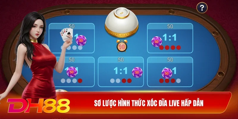 DH88 Xóc đĩa live Sơ lược hình thức xóc đĩa live hấp dẫn
